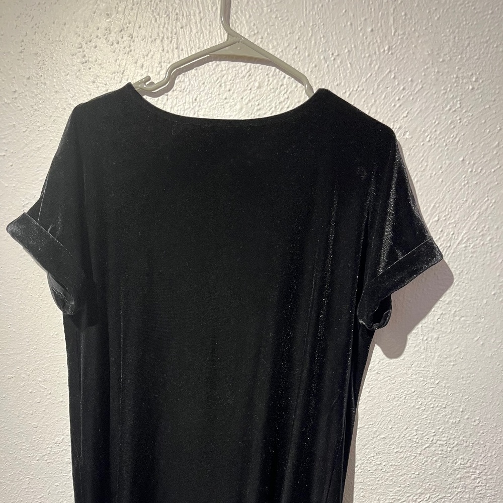 Black T-shirt Dress